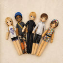 Full Body Custom Mini Me Doll Personalized Poseable Photo Doll Gift