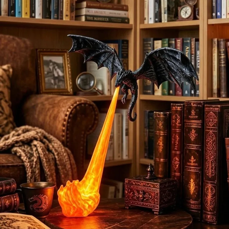 Dragon Bookshelf Nook Light