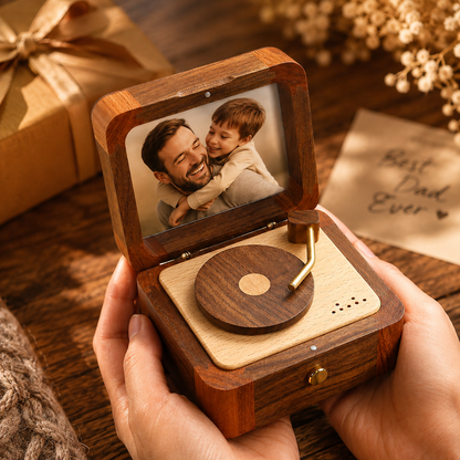 Personalized Halloween Photo Music Box