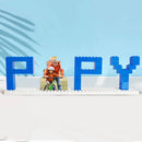Personalized DAD and PAPA Photo Building Brick Puzzles Photo Block Father's Day Gifts