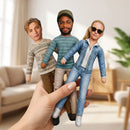 Full Body Custom Mini Me Doll Personalized Poseable Photo Doll Gift