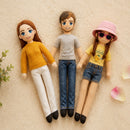 Full Body Custom Mini Me Doll Personalized Poseable Photo Doll Gift