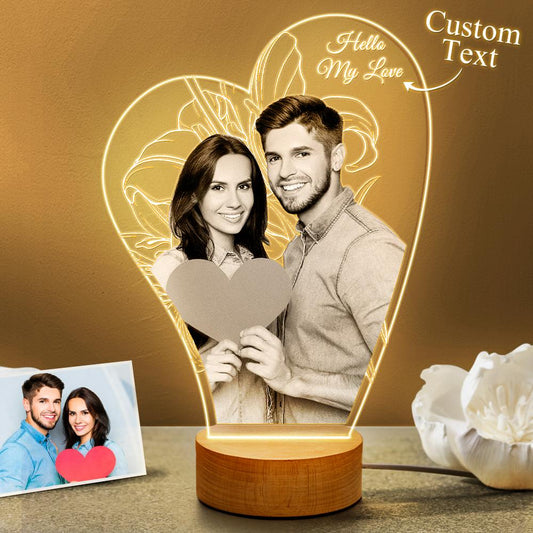 Custom 3D Photo Lamp