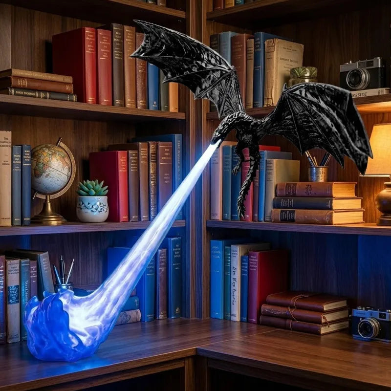 Dragon Bookshelf Nook Light