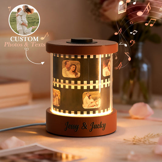 Personalized Photo Film Reel Night Light