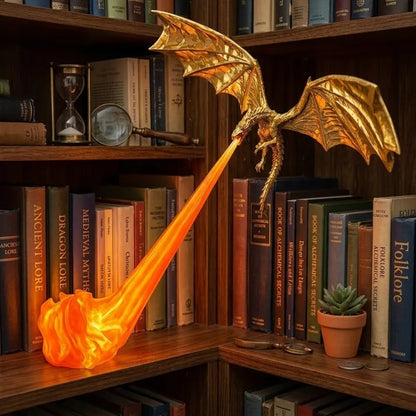 Dragon Bookshelf Nook Light