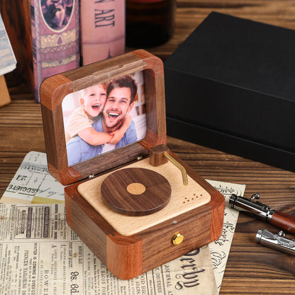 Personalized Halloween Photo Music Box