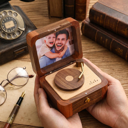 Personalized Halloween Photo Music Box