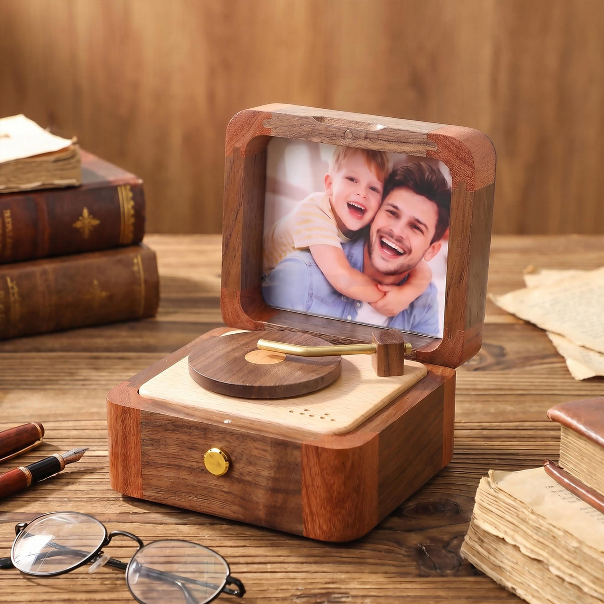 Personalized Halloween Photo Music Box
